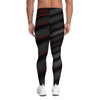 Legging sport homme DIAGO noir gris rouge - legging sport homme - Physique Affuté