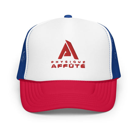 Casquette trucker bleu blanc rouge en mousse - Casquette - Physique Affuté