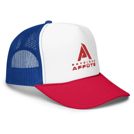 Casquette trucker bleu blanc rouge en mousse - Casquette - Physique Affuté