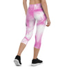 Collant Court sport femme dégradé blanc - rose - Collant Court - Physique Affuté