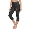 Collant Court sport femme imprimé gris noir nda - Collant Court - Physique Affuté