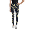 legging sport pour ado fille motif stars physique affûté vue de dos