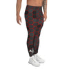 Legging sport homme NDA gris - rouge - legging sport homme - Physique Affuté