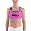 Soutien gorge de Sport rose dégradé violet - Brassière - Physique Affuté
