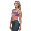 Soutien gorge de Sport violet - rose design - Brassière - Physique Affuté