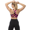 Soutien - gorge sport femme noir - rose - violet design - Brassière - Physique Affuté