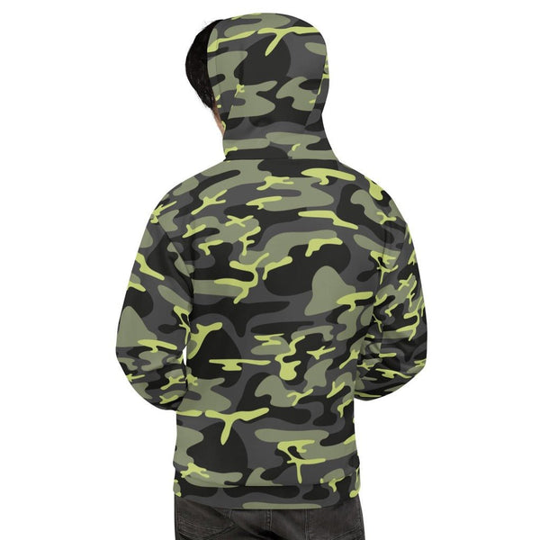 Sweat à Capuche camouflage vert clair homme - sweat à capuche homme - Physique Affuté