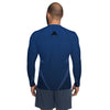 T-shirt de Compression Homme bleu roi design - T-shirt compression à manches longues - Physique Affuté