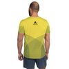 T-shirt de Sport Homme design jaune noir - T-shirt de sport homme - Physique Affuté
