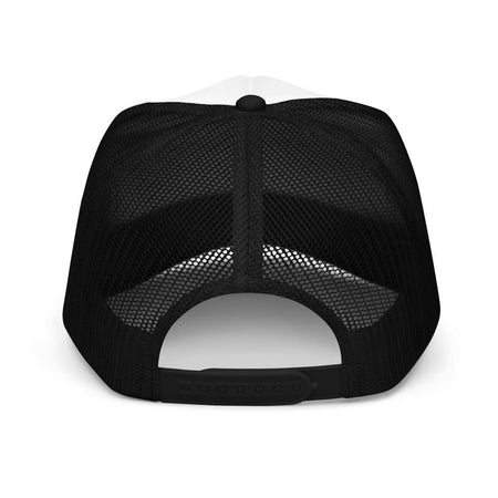 Casquette trucker noir avec mousse blanche - Casquette - Physique Affuté