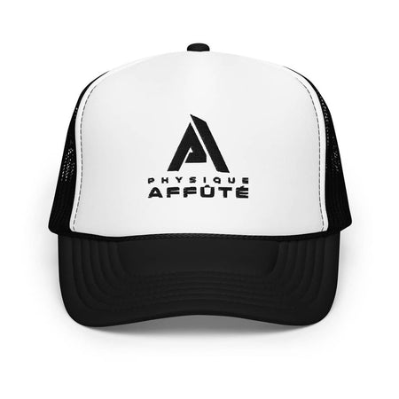 Casquette trucker noir avec mousse blanche - Casquette - Physique Affuté