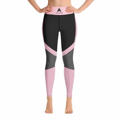 Collant de sport femme noir rose carbone - Collant sport - Physique Affuté