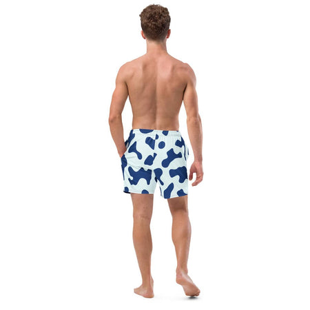 Short de bain camo blue homme - short de bain homme - Physique Affuté
