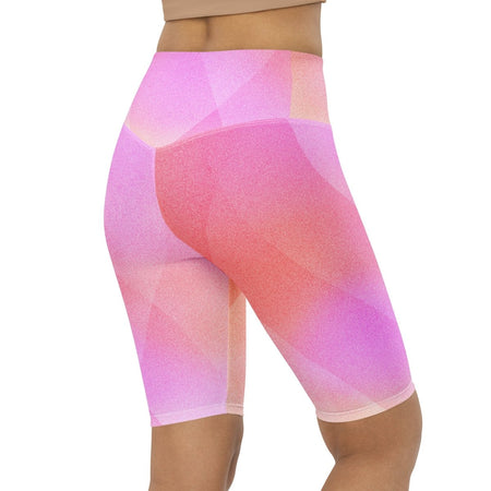 Short de cycliste dégradé rose femme - Physique Affuté