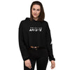 Sweat à Capuche Crop - Top noir Physique Affûté - Sweat à capuche femme - Physique Affuté