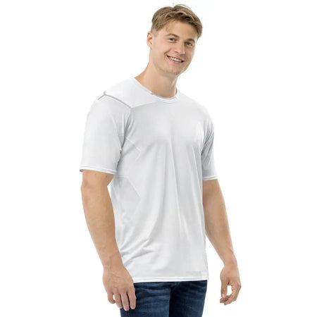 T-Shirt blanc NDA design homme Physique Affûté - T-shirt de sport homme - Physique Affuté