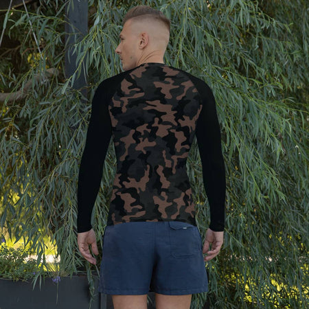 T-shirt de Compression camo Homme Physique Affûté - T-shirt compression à manches longues - Physique Affuté