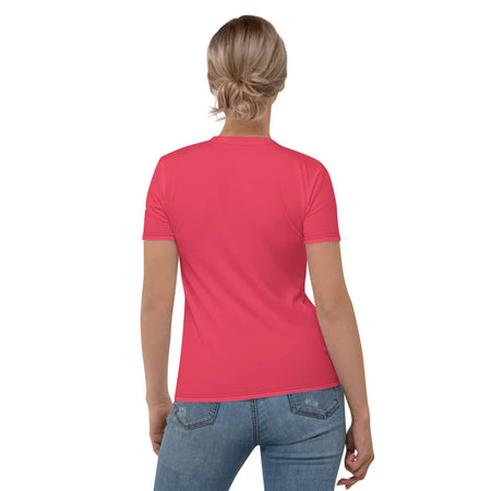 T-shirt rose pour Femme Physique Affûté - t-shirt femme manche courte - Physique Affuté