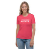 T-shirt rose pour Femme Physique Affûté - t-shirt femme manche courte - Physique Affuté