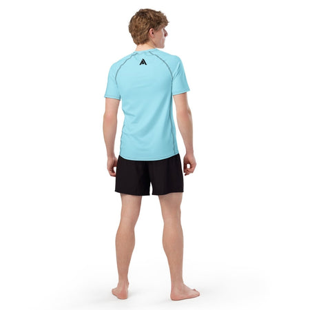 Tee-shirt CrossFit Blizzard Blue homme vue de dos  - Physique Affuté