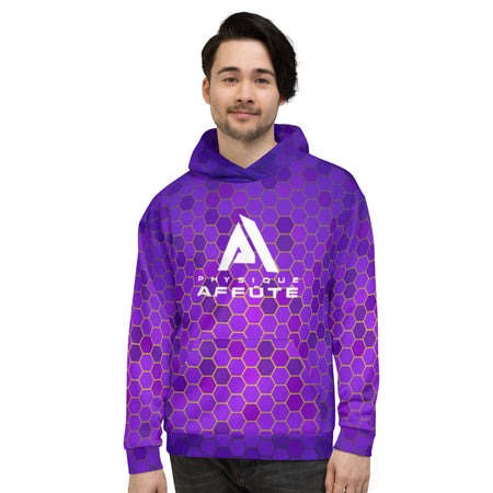 Sweat à Capuche NDA Violet homme Physique Affûté