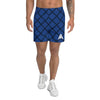 bermuda short de sport homme bleu marine noir physique-affûté face