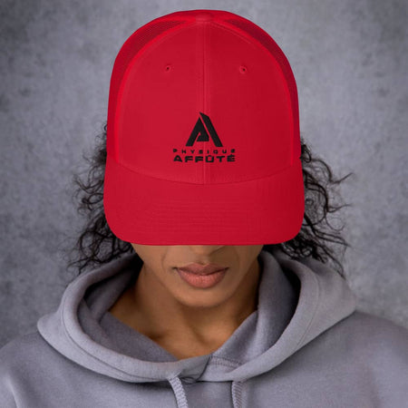 Casquette full rouge Trucker - Casquette - Physique Affuté