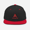 Casquette noir et rouge Snapback - Casquette - Physique Affuté