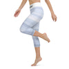 Collant court sport femme bleu blanc - Collant Court - Physique Affuté