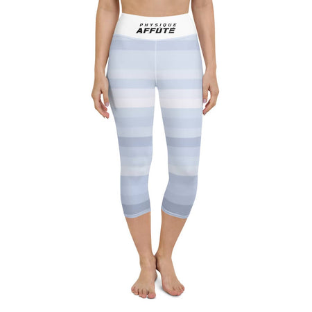 Collant court sport femme bleu blanc - Collant Court - Physique Affuté