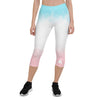 Collant Court sport femme bleu - blanc - rose - Collant Court - Physique Affuté