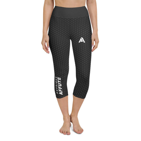 Collant Court sport femme imprimé gris noir nda - Collant Court - Physique Affuté