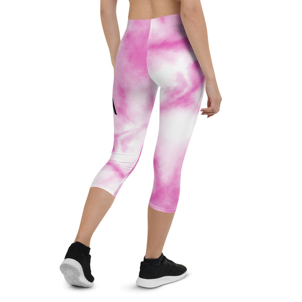 collant court de sport femme dégradé blanc-rose physique-affute dos