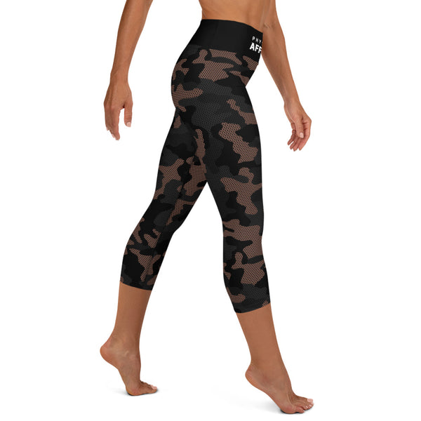 collant court de sport femme camouflage-nda physique-affute cote droit