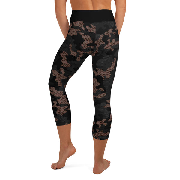 collant court de sport femme camouflage-nda physique-affute dos