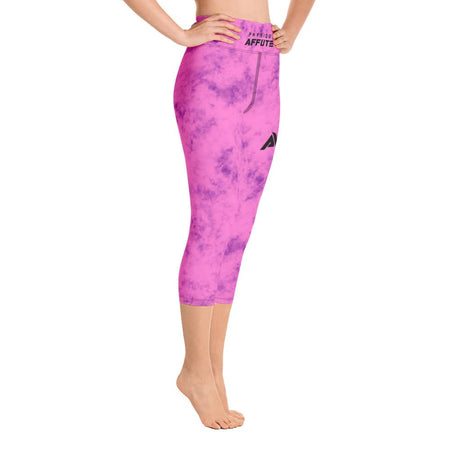 collant court sport femme dégradé rose-violet physique-affute cote droit