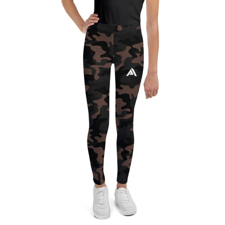 collant sport camouflage fille physique-affuté face