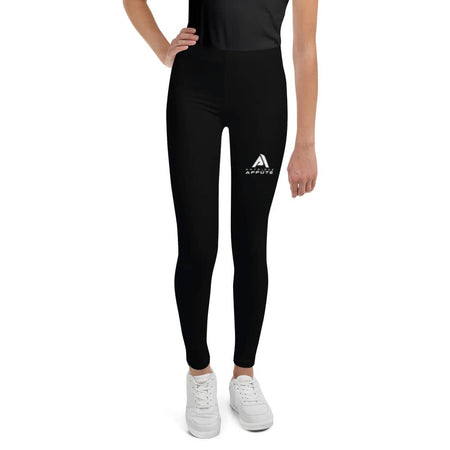 collant sport fille noir physique-affuté face