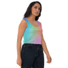 Crop - top colorée design prenium - t-shirt Crop - top - Physique Affuté