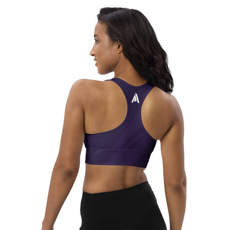 Soutien - gorge sport femme violet design - Brassière de sport - Physique Affuté
