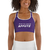 Soutien gorge sport violet Physique Affûté - Brassière de sport femme - Physique Affuté