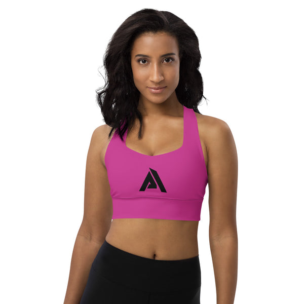 soutien gorge sport femme rose physique affute face