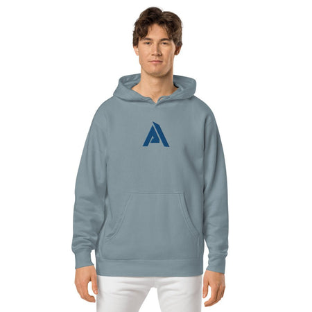 Sweat à capuche bleu pigment homme - Sweat à capuche - Physique Affuté