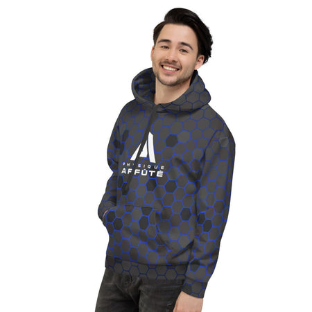 Sweat à Capuche NDA gris bleu homme Physique Affûté - sweat à capuche homme - Physique Affuté