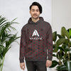 Sweat à Capuche NDA gris rouge homme Physique Affûté - Physique Affuté