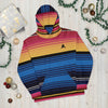 sweat à capuche homme multi couleur design physique-affûté noel