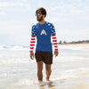 T-shirt de Compression américa pour Homme - Physique Affuté
