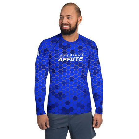 T-shirt de Compression NDA bleu homme Physique Affûté - Physique Affuté
