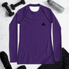 T-shirt de Compression violet pour Femme - Physique Affuté